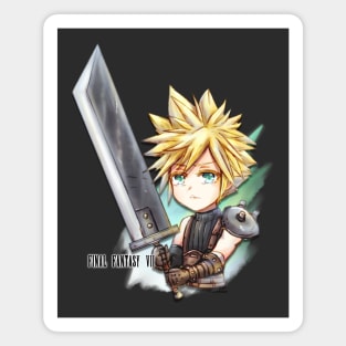 Final Fantasy 7 Remake Cloud Strife Magnet